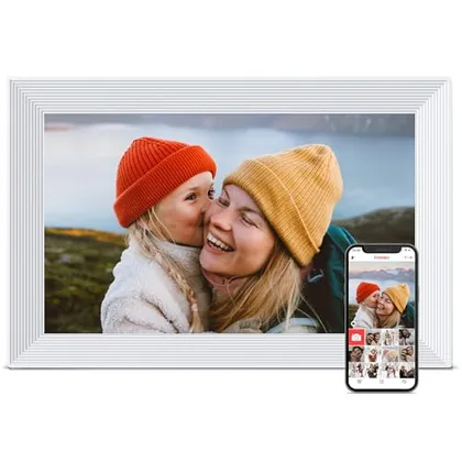 Flyruit 10.1'' Frameo WiFi Digital Picture Frame
