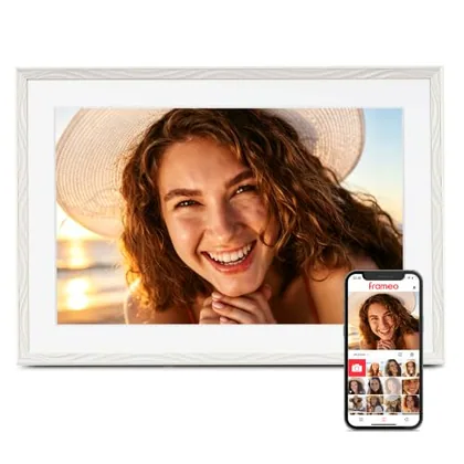 Flyruit Frameo 10.1 in Digital Picture Frame WiFi 32GB